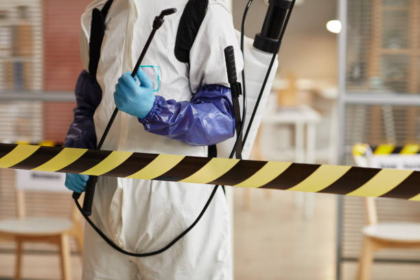 Professional Trauma Scene Cleanup technician working in Woodbine, NJ